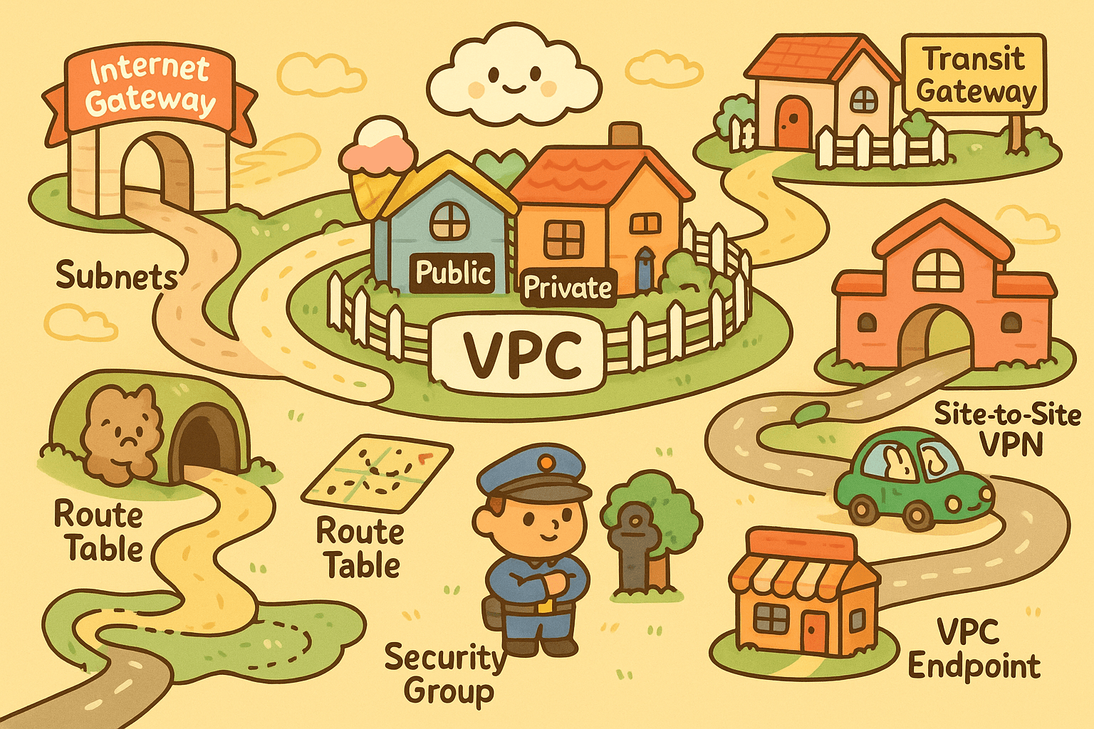 Understanding AWS Networking Like a Kid